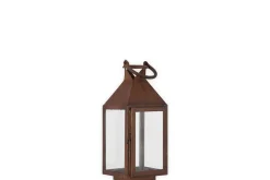 Lanterns|Garden Décor^Nkuku Isko Lantern - Rust