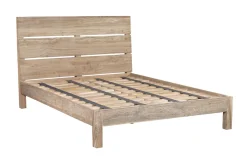 Bedroom^Nkuku Iya Reclaimed Wood Bed - Natural