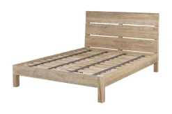 Bedroom^Nkuku Iya Reclaimed Wood Bed - Natural