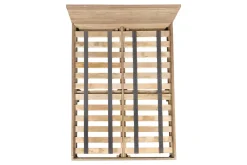 Bedroom^Nkuku Iya Reclaimed Wood Bed - Natural