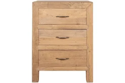 Bedroom^Nkuku Iya Reclaimed Wood Chest of Drawers - Natural - Small