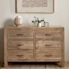 Bedroom^Nkuku Iya Reclaimed Wood Chest of Drawers - Natural - Large