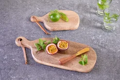 Cheese Board & Knives|Chopping Boards^Nkuku Jabari Mango Wood Board - Natural