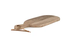 Cheese Board & Knives|Chopping Boards^Nkuku Jabari Mango Wood Board - Natural