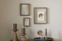 Photo Frames^Nkuku Jahala Wall Hung Photo Frame - Antique Brass