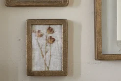 Photo Frames^Nkuku Jahala Wall Hung Photo Frame - Antique Brass