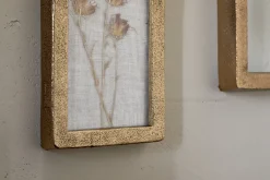 Photo Frames^Nkuku Jahala Wall Hung Photo Frame - Antique Brass