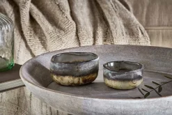 Decorative Home Accessories|Candle Holders^Nkuku Janka Tealight Holders - (Set of 2) Charcoal
