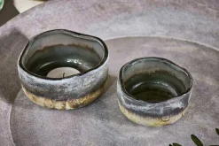 Decorative Home Accessories|Candle Holders^Nkuku Janka Tealight Holders - (Set of 2) Charcoal