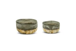 Decorative Home Accessories|Candle Holders^Nkuku Janka Tealight Holders - (Set of 2) Charcoal