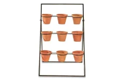 Garden Planters|Garden Décor^Nkuku Jara Terracotta Planter Stand