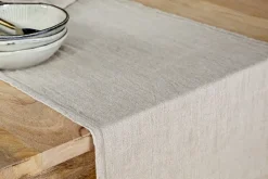 Table Settings & Linens^Nkuku Junto Linen Runner- Natural - Large