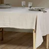Table Settings & Linens^Nkuku Junto Linen Tablecloth - Natural - Large