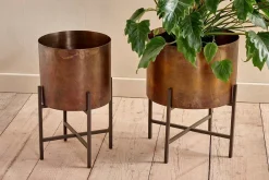 Decorative Home Accessories|Indoor Planters^Nkuku Juoni Iron Planter