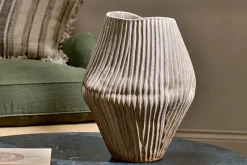 Decorative Home Accessories|Vases^Nkuku Kalai Ceramic Organic Shape Vase - Large