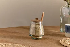 Pantry|Kitchen Storage^Nkuku Kali Tall Storage Jar - Natural & Clear