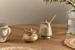 Pantry|Kitchen Storage^Nkuku Kali Tall Storage Jar - Natural & Clear