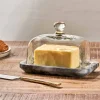 Pantry|Breakfast Accessories^Nkuku Kallso Marble Butter Dish