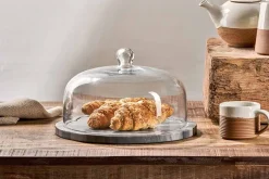 Pantry|Kitchen Storage^Nkuku Kallso Marble Cake Dome