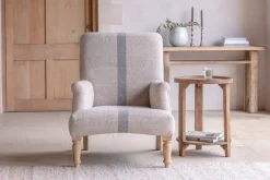 Living|Occasional Chairs^Nkuku Kallu Wool & Cotton Occasional Chair - Natural