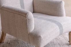 Living|Occasional Chairs^Nkuku Kallu Wool & Cotton Occasional Chair - Natural