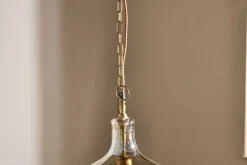 Statement Lighting|Pendant Lighting^Nkuku Kalsi Recycled Glass Pendant Light - Lustre - Large