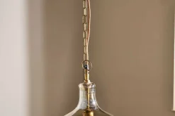 Pendant Lighting^Nkuku Kalsi Recycled Glass Pendant Light - Lustre - Small
