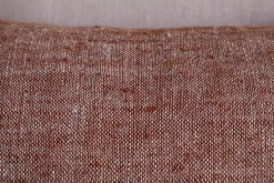 Bedroom Textiles|Cushions^Nkuku Kana Linen Cushion Cover - Rust