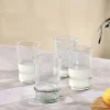 Everyday Glassware|Tumblers^Nkuku Kaneti Bubble Tumbler - Clear - Large (Set of 4)