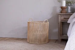 Baskets|Bedroom^Nkuku Kanika Jute Basket - Natural