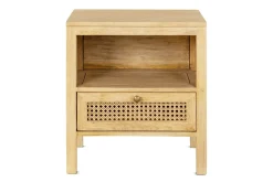 Bedroom|Beside Tables^Nkuku Kanz Mango Wood Bedside Table