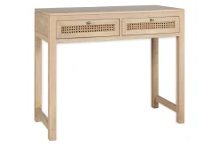 Home Office|Desks^Nkuku Kanz Mango Wood Writing Desk - Natural