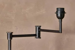 Floor Lamps^Nkuku Kara Iron Floor Lamp - Bronze Aged Bronze