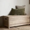 Hallway & Bootroom|Storage & Shelving^Nkuku Karadi Reclaimed Wood Storage Bench - Natural