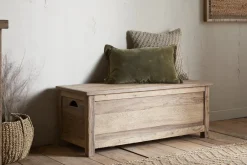 Hallway & Bootroom|Storage & Shelving^Nkuku Karadi Reclaimed Wood Storage Bench - Natural