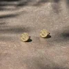 Jewellery & Jewellery Boxes|Jewellery^Nkuku Karnataka Disc Earring Studs