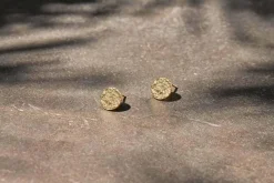 Jewellery & Jewellery Boxes|Jewellery^Nkuku Karnataka Disc Earring Studs
