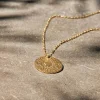 Jewellery & Jewellery Boxes|Jewellery^Nkuku Karnataka Disc Pendant Necklace