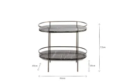 Kitchen & Dining|Living^Nkuku Karoko Marble Drinks Table