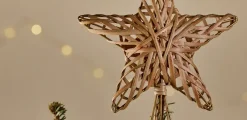 Baubles & Tree Decorations|Tree Toppers^Nkuku Katana Cane Tree Topper - Natural