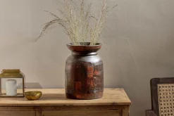 Decorative Home Accessories|Indoor Planters^Nkuku Kawasan Reclaimed Traditional Tall Pot