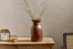 Decorative Home Accessories|Indoor Planters^Nkuku Kawasan Reclaimed Traditional Tall Pot