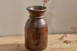 Decorative Home Accessories|Indoor Planters^Nkuku Kawasan Reclaimed Traditional Tall Pot