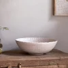 Decorative Home Accessories|Bowls & Trays^Nkuku Kayanna Ceramic Decorative Bowl - White