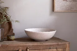 Decorative Home Accessories|Bowls & Trays^Nkuku Kayanna Ceramic Decorative Bowl - White