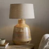 Bedside Lamps|Table Lamps^Nkuku Kayo Statement Table Lamp Mango Wood - Natural