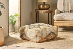 Living|Footstools & Poufs^Nkuku Kesu Kilim Pouf - Large