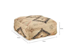 Living|Footstools & Poufs^Nkuku Kesu Kilim Pouf - Large