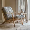 Living|Occasional Chairs^Nkuku Keya Chunky Weave & Mango Wood Chair - Natural
