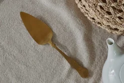 Serving Cutlery|Cutlery^Nkuku Khana Cake Slice - Brushed Gold